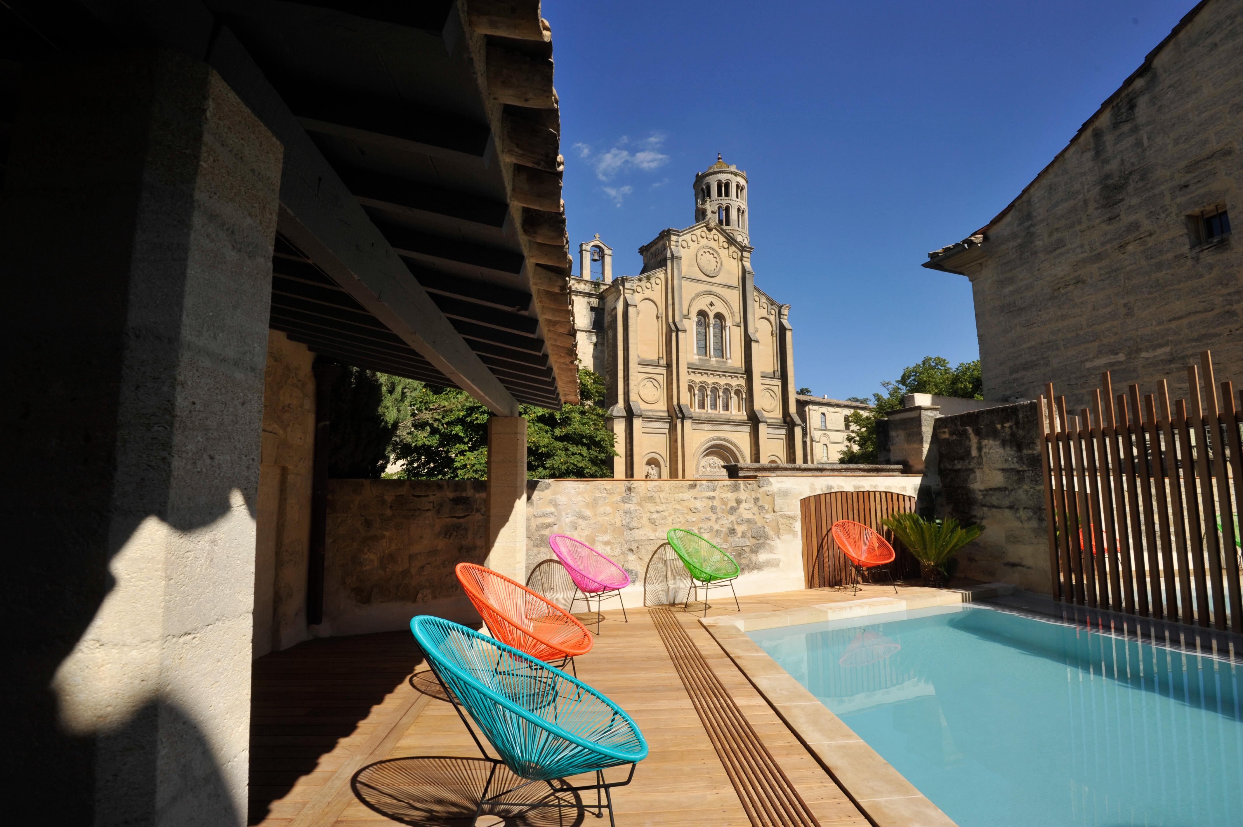 Boutique Hotel Entraigues Юзес Экстерьер фото